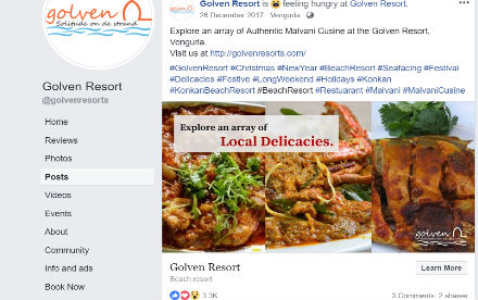 Golven Resort Social Media Marketing