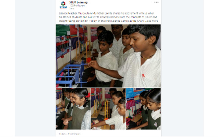 STEM Learning Social Media Marketing